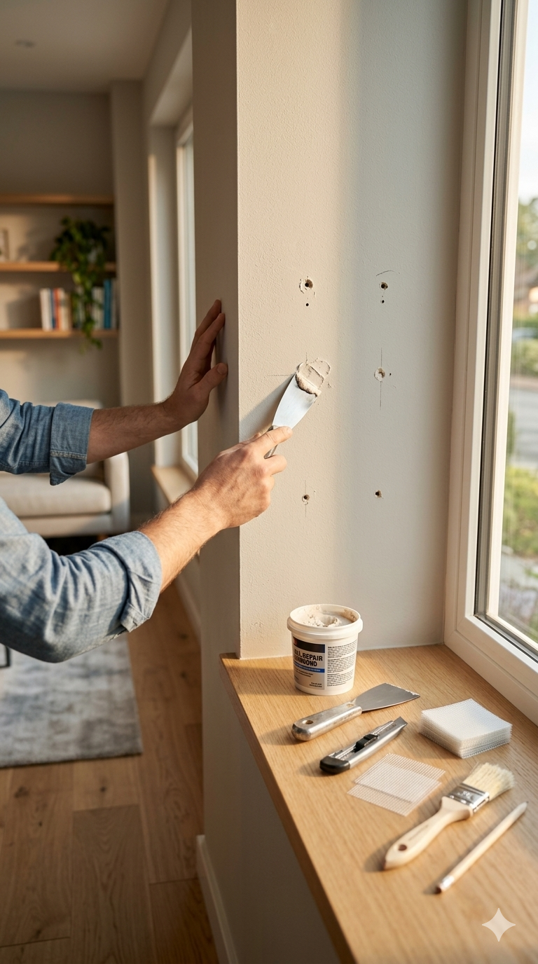 How to Fill Screw Holes in Walls: A Complete Guide